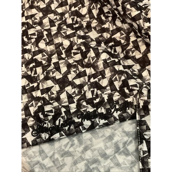 Robert Graham extra large classic fit black-and-white geometric print shirt - Picture 8 of 8